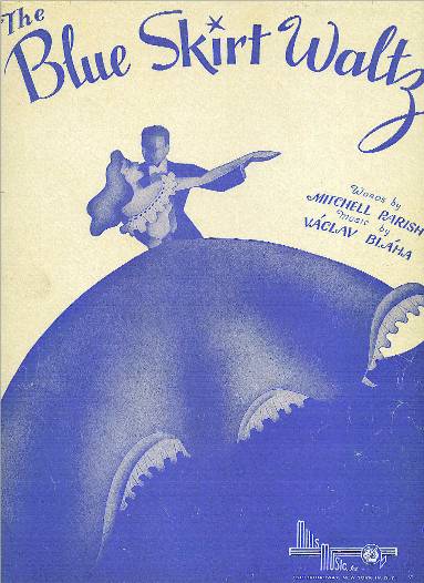 Blue Waltz Sheetmusic Cover Art